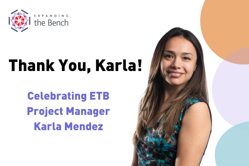 Thank You, Karla! Celebrating ETB Project Manager Karla Mendez