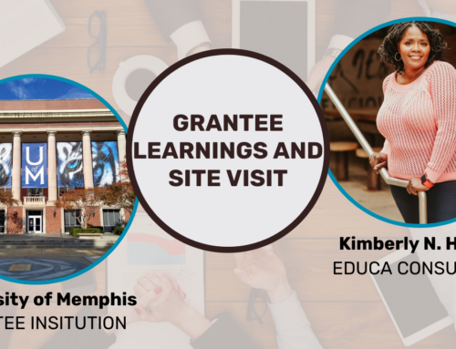 Grantee Learnings and Site Visit: University of Memphis School of Public Health